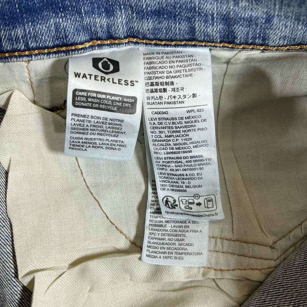 Levi's Classic 511 Slim Fit Flex Stretch Denim Jeans Men's 34x30 True‎ Fit 36x30 - Picture 11 of 13